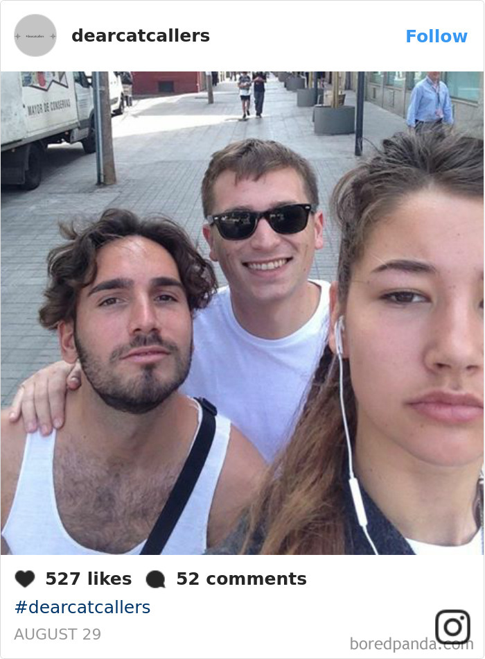 Tired Of Getting Catcalled, This Woman Started Taking Selfies With The Catcallers, And The Results Are Pretty Disturbing