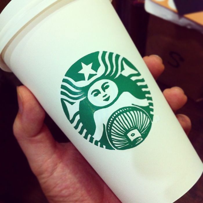 Artist Reveals The Hidden Life Of Starbucks’ Mermaid By Transforming Their Cups Artist Reveals The Hidden Life Of Starbucks’ Mermaid By Transforming Their Cups
