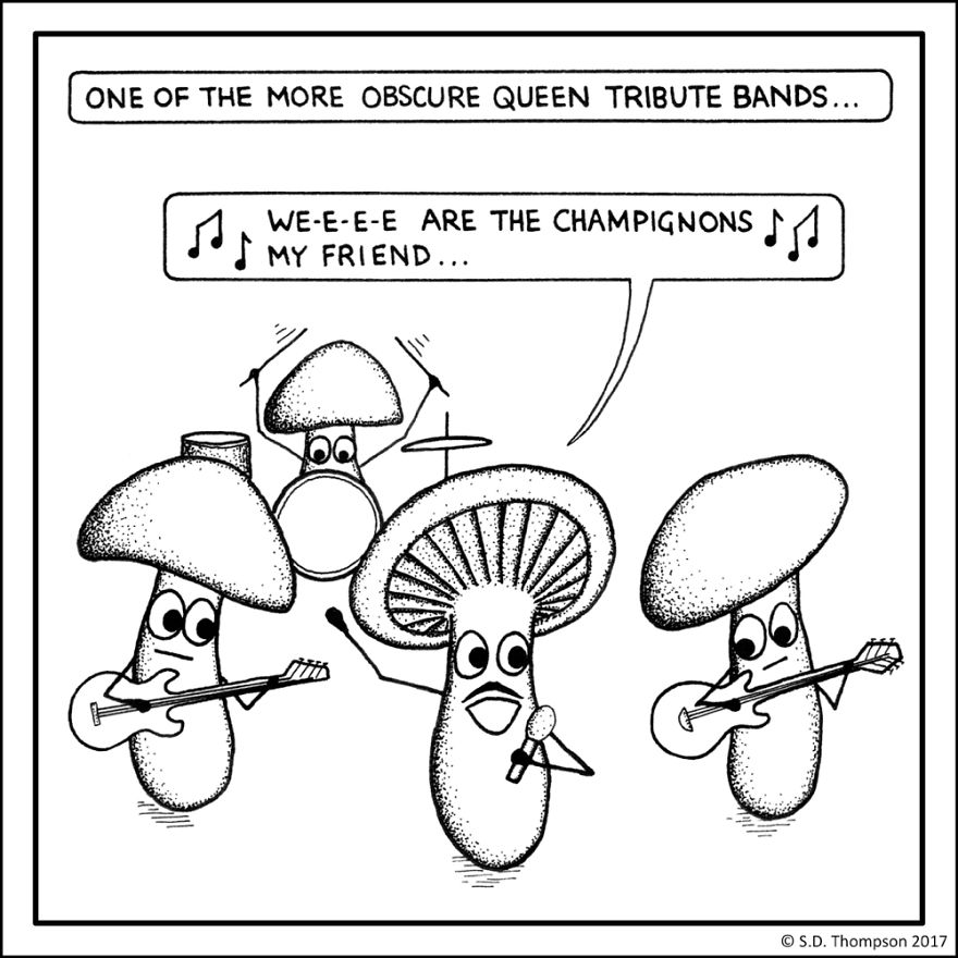 I Create Cartoons That Bring A Fresh And A Rather Weird Perspective On The World Around Us