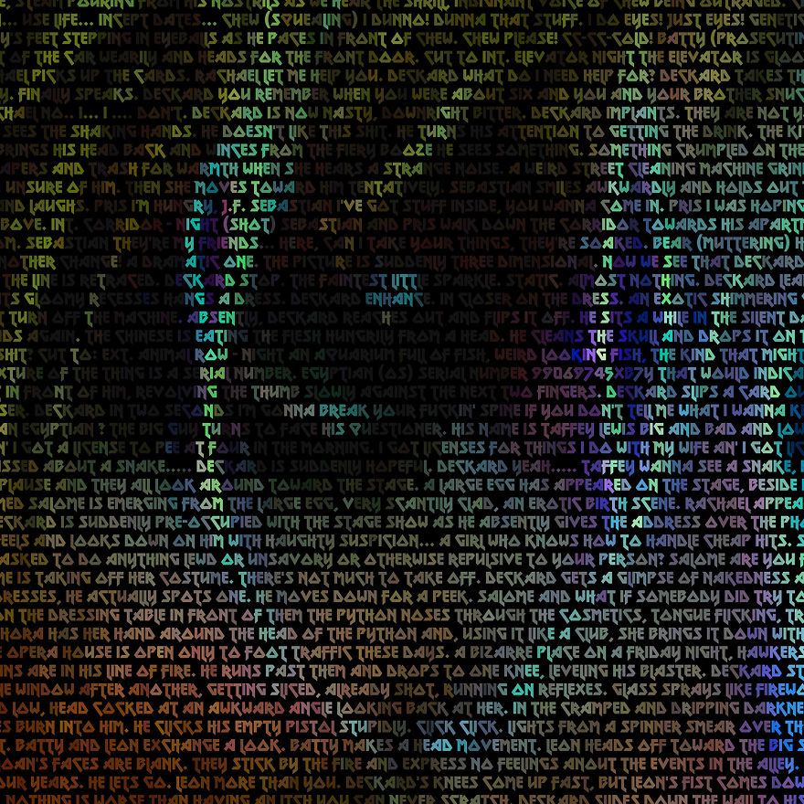 I Created Blade Runner Film Still Portraits Using The Screenplay I Created Blade Runner Film Still Portraits Using The Screenplay