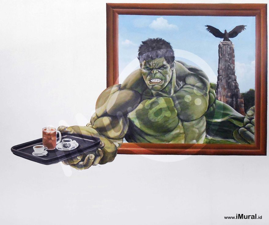 I Made 3d Trick Art For Photobooth In Batam 3d Museum