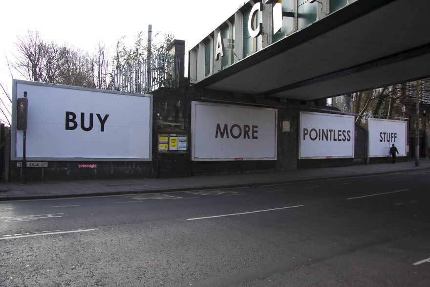 Someone Is Leaving Ironic Messages All Over The UK, And It’s Impossible Not To Notice Them