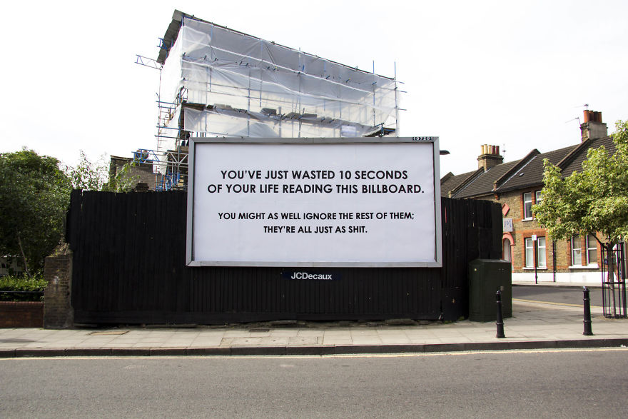 Someone Is Leaving Ironic Messages All Over The UK, And It’s Impossible Not To Notice Them