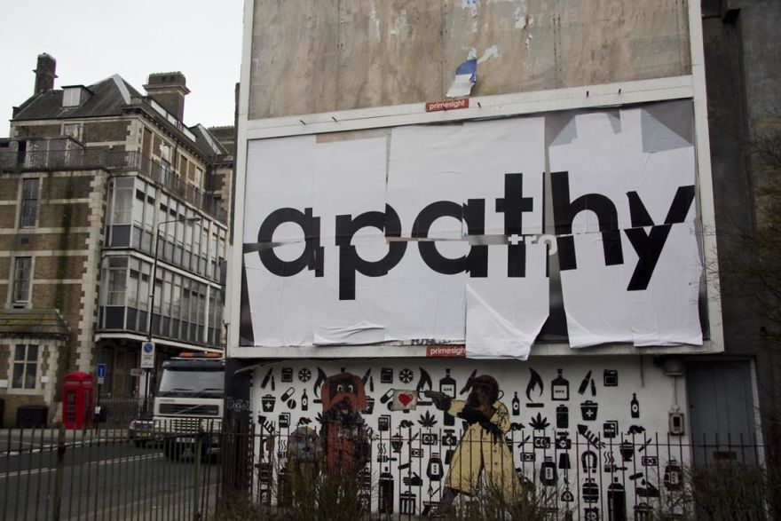 Someone Is Leaving Ironic Messages All Over The UK, And It’s Impossible Not To Notice Them