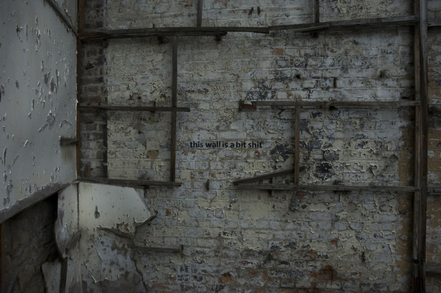 Someone Is Leaving Ironic Messages All Over The UK, And It’s Impossible Not To Notice Them