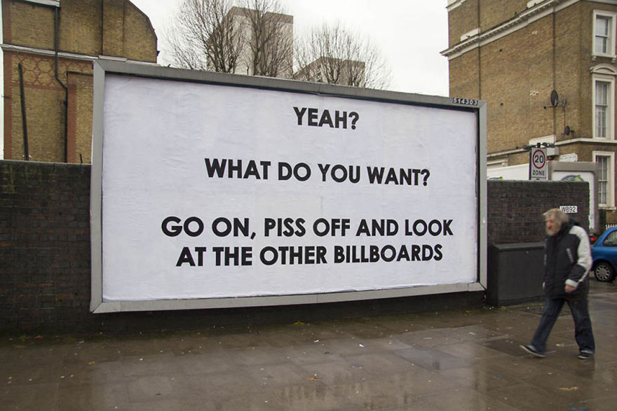 Someone Is Leaving Ironic Messages All Over The UK, And It’s Impossible Not To Notice Them