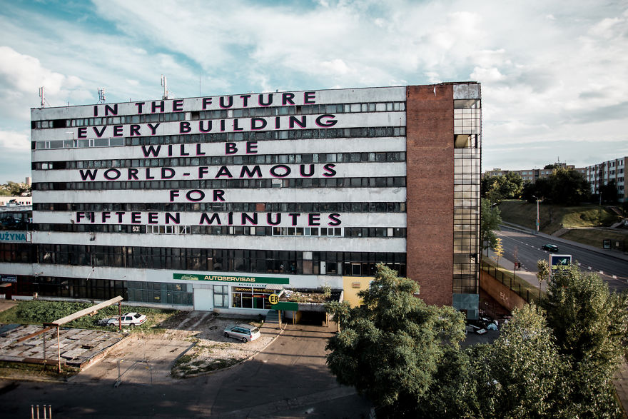 Someone Is Leaving Ironic Messages All Over The UK, And It’s Impossible Not To Notice Them