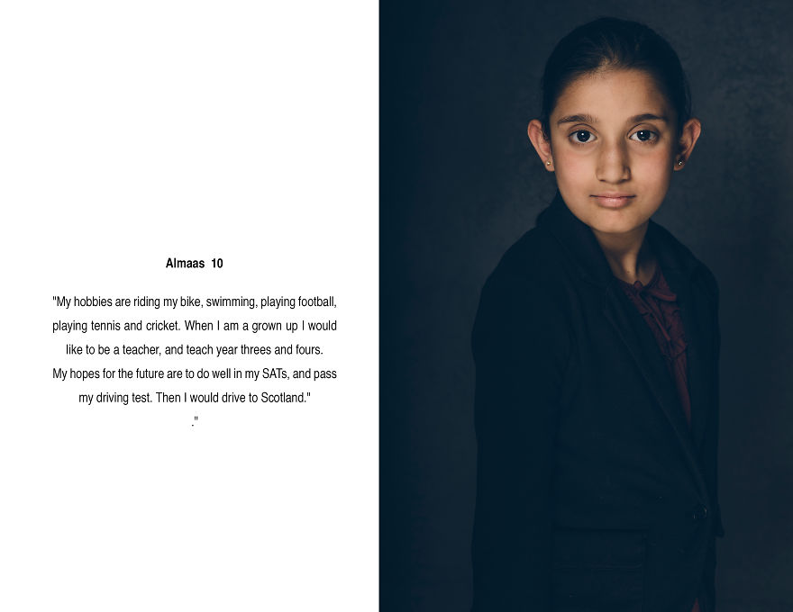I Created A Portrait Series Of Girls Between 10 And 12 And Asked Them Questions About Their Lives I Created A Portrait Series Of Girls Between 10 And 12 And Asked Them Questions About Their Lives