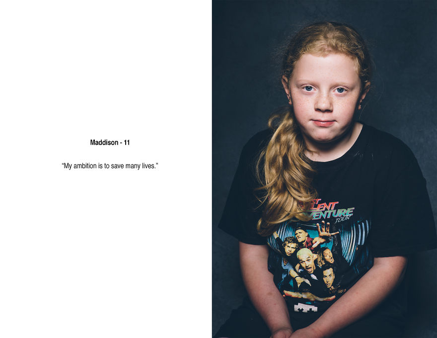 I Created A Portrait Series Of Girls Between 10 And 12 And Asked Them Questions About Their Lives I Created A Portrait Series Of Girls Between 10 And 12 And Asked Them Questions About Their Lives