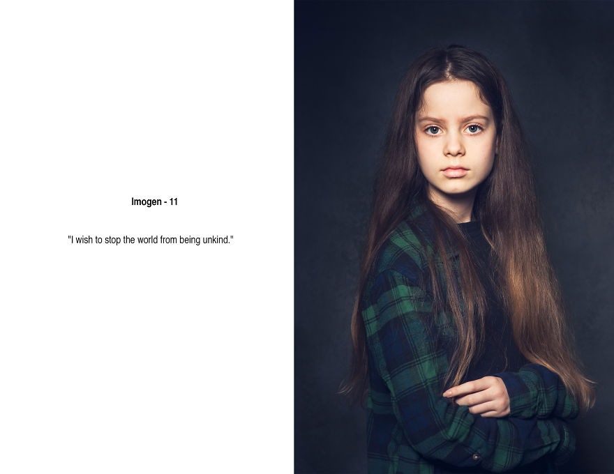 I Created A Portrait Series Of Girls Between 10 And 12 And Asked Them Questions About Their Lives I Created A Portrait Series Of Girls Between 10 And 12 And Asked Them Questions About Their Lives
