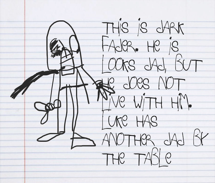 I Turned The Weirdest Kids Descriptions Of Star Wars Into A Picture Book