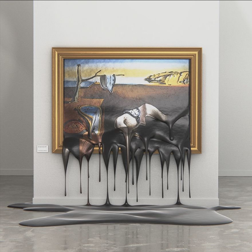 Exhibition Shows What Would Happen To The Paintings If There Was No Air Conditioning In Museums On Hot Days Exhibition Shows What Would Happen To The Paintings If There Was No Air Conditioning In Museums On Hot Days