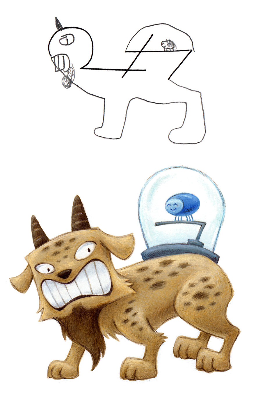 I Spent The Summer Drawing 150 Monsters Based On Kid Drawings I Spent The Summer Drawing 150 Monsters Based On Kid Drawings