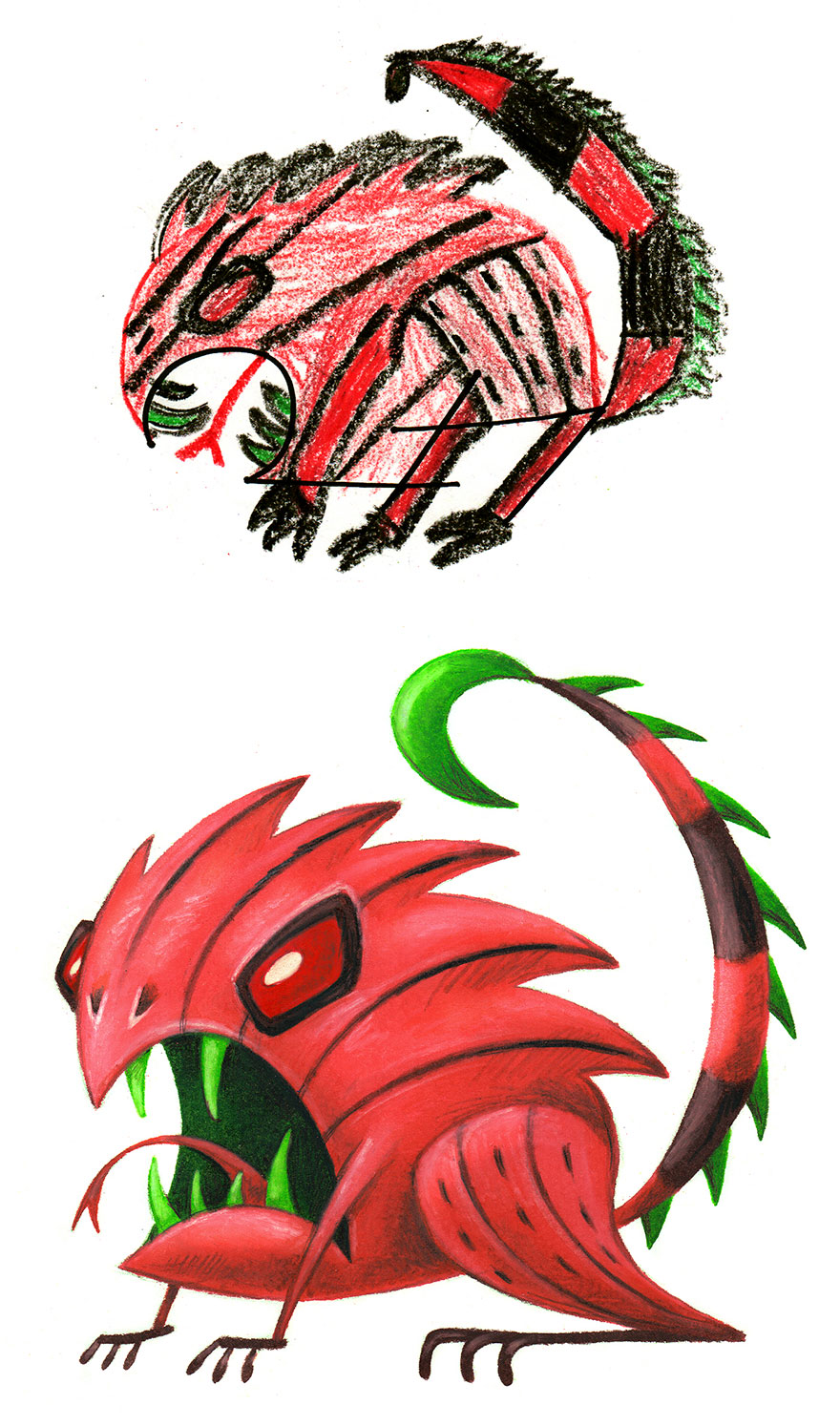 I Spent The Summer Drawing 150 Monsters Based On Kid Drawings I Spent The Summer Drawing 150 Monsters Based On Kid Drawings