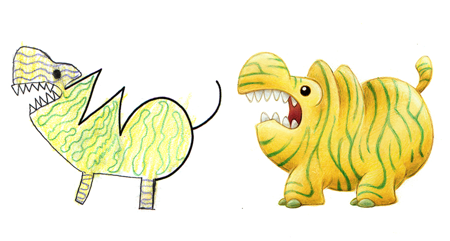 I Spent The Summer Drawing 150 Monsters Based On Kid Drawings I Spent The Summer Drawing 150 Monsters Based On Kid Drawings