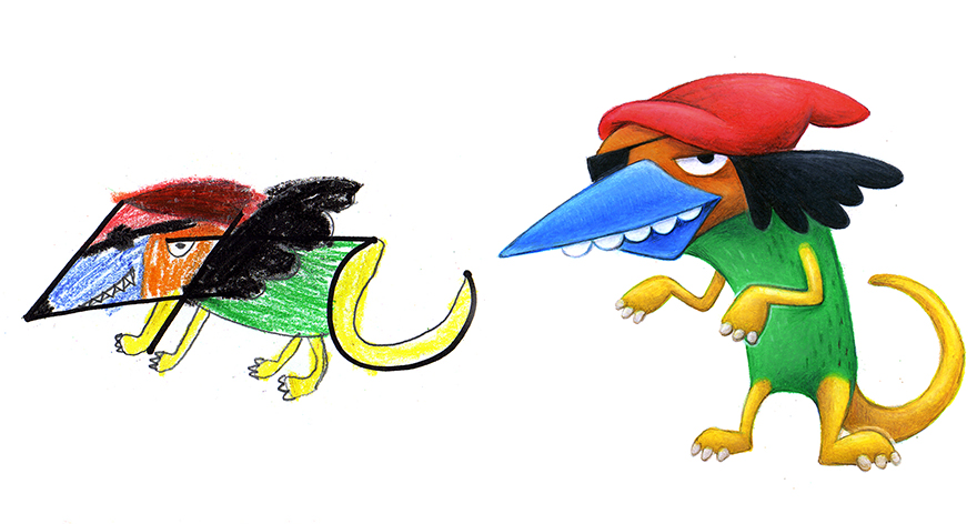 I Spent The Summer Drawing 150 Monsters Based On Kid Drawings I Spent The Summer Drawing 150 Monsters Based On Kid Drawings