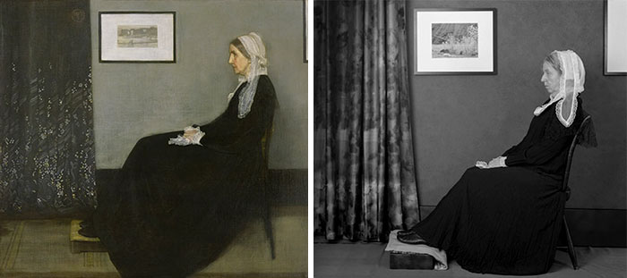 66-Year-Old Woman Recreates Famous Paintings In Self-Portraits 66-Year-Old Woman Recreates Famous Paintings In Self-Portraits