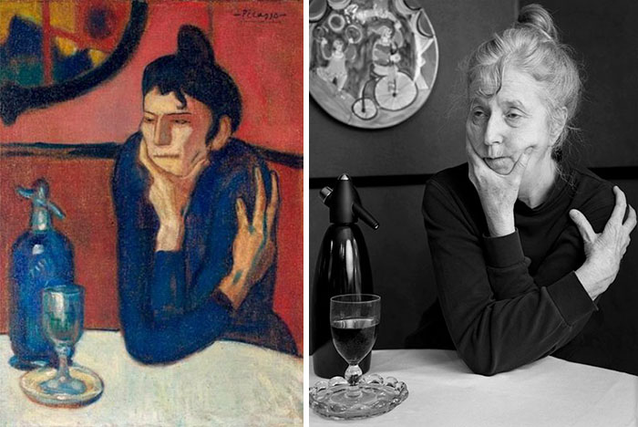66-Year-Old Woman Recreates Famous Paintings In Self-Portraits 66-Year-Old Woman Recreates Famous Paintings In Self-Portraits