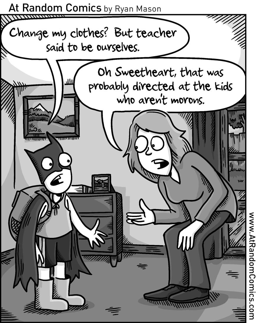 40 Hilarious Comics From An Aspiring Cartoonist 40 Hilarious Comics From An Aspiring Cartoonist