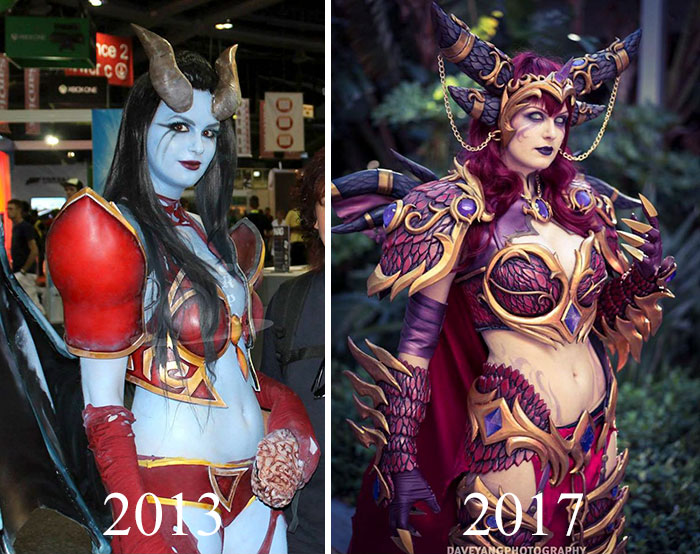 31 Cosplay Artists Reveal How They Improved Over The Years, And You Can Clearly See The Difference 31 Cosplay Artists Reveal How They Improved Over The Years, And You Can Clearly See The Difference