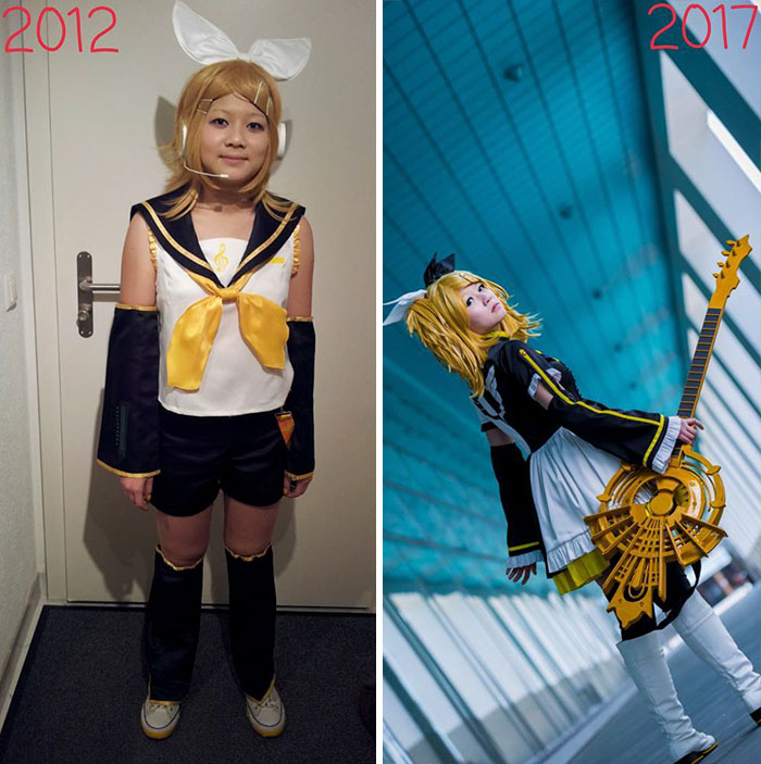 31 Cosplay Artists Reveal How They Improved Over The Years, And You Can Clearly See The Difference 31 Cosplay Artists Reveal How They Improved Over The Years, And You Can Clearly See The Difference