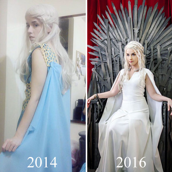 31 Cosplay Artists Reveal How They Improved Over The Years, And You Can Clearly See The Difference 31 Cosplay Artists Reveal How They Improved Over The Years, And You Can Clearly See The Difference