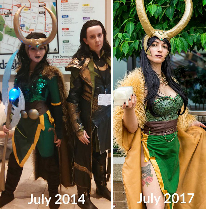 31 Cosplay Artists Reveal How They Improved Over The Years, And You Can Clearly See The Difference 31 Cosplay Artists Reveal How They Improved Over The Years, And You Can Clearly See The Difference