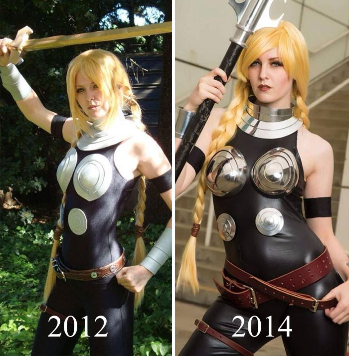 31 Cosplay Artists Reveal How They Improved Over The Years, And You Can Clearly See The Difference 31 Cosplay Artists Reveal How They Improved Over The Years, And You Can Clearly See The Difference