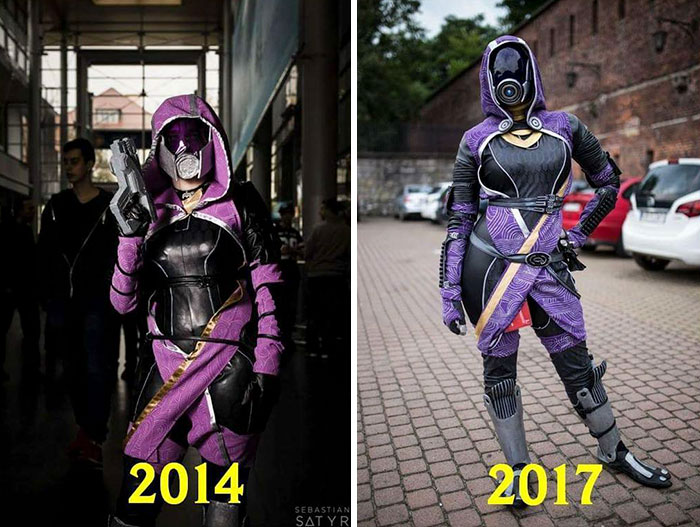 31 Cosplay Artists Reveal How They Improved Over The Years, And You Can Clearly See The Difference 31 Cosplay Artists Reveal How They Improved Over The Years, And You Can Clearly See The Difference