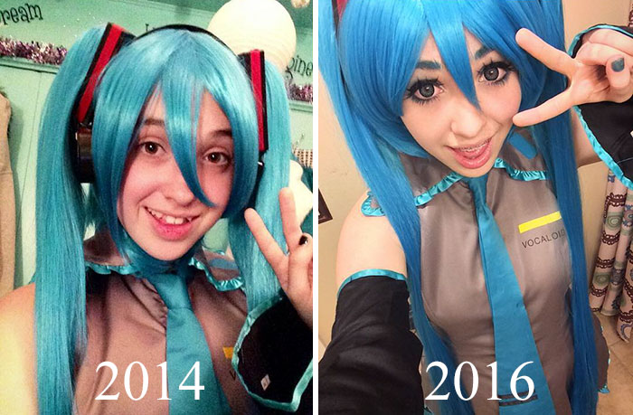 31 Cosplay Artists Reveal How They Improved Over The Years, And You Can Clearly See The Difference 31 Cosplay Artists Reveal How They Improved Over The Years, And You Can Clearly See The Difference