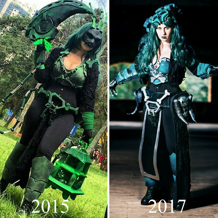 31 Cosplay Artists Reveal How They Improved Over The Years, And You Can Clearly See The Difference 31 Cosplay Artists Reveal How They Improved Over The Years, And You Can Clearly See The Difference