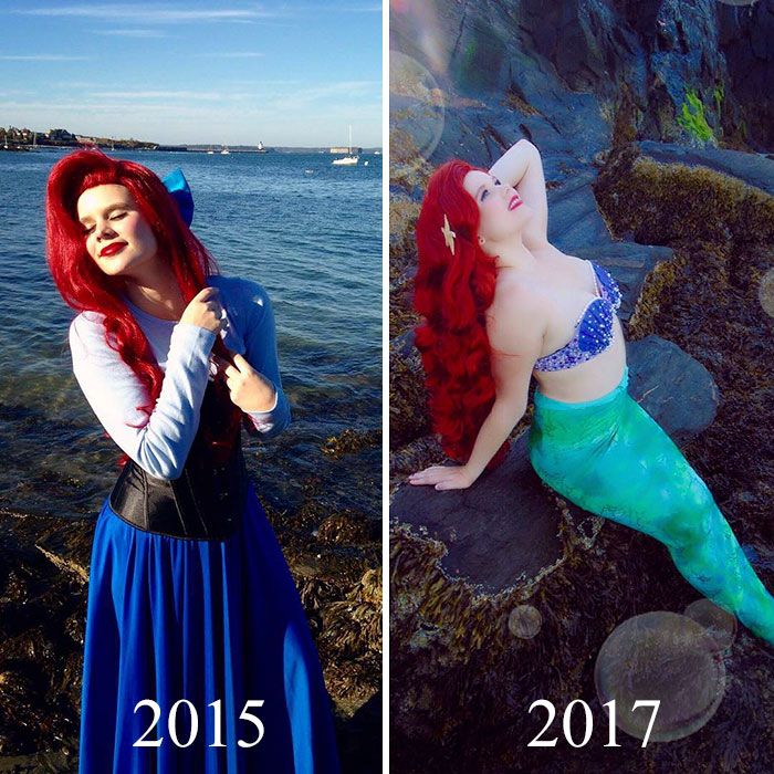31 Cosplay Artists Reveal How They Improved Over The Years, And You Can Clearly See The Difference 31 Cosplay Artists Reveal How They Improved Over The Years, And You Can Clearly See The Difference