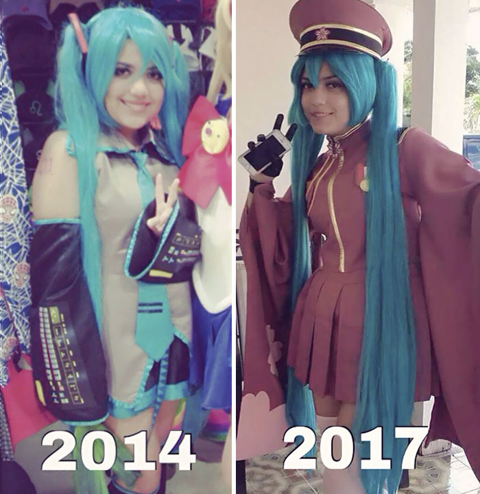 31 Cosplay Artists Reveal How They Improved Over The Years, And You Can Clearly See The Difference 31 Cosplay Artists Reveal How They Improved Over The Years, And You Can Clearly See The Difference