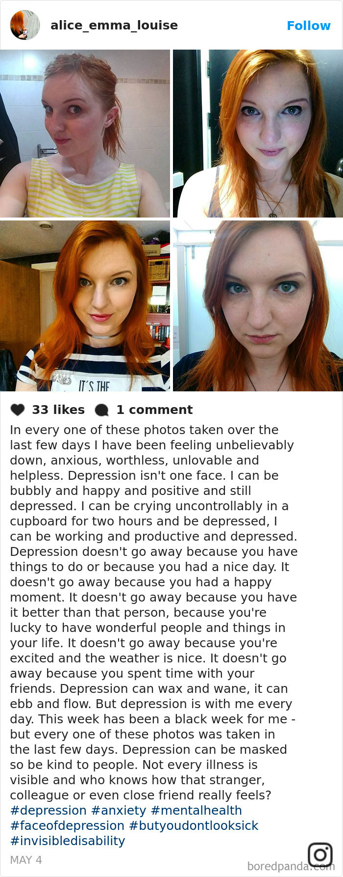 50 Photos That Prove Depression Symptoms Have No Face 50 Photos That Prove Depression Symptoms Have No Face