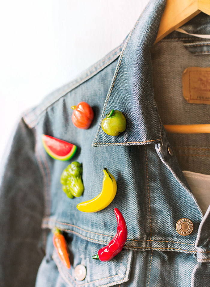 Something About Fruits And Vegetables Brooches, About Us And Creating