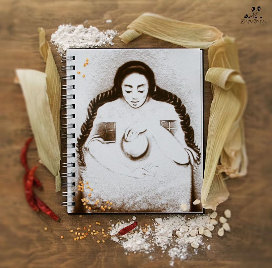 Artistic Team Uses Sand To Tell Visual Stories Artistic Team Uses Sand To Tell Visual Stories