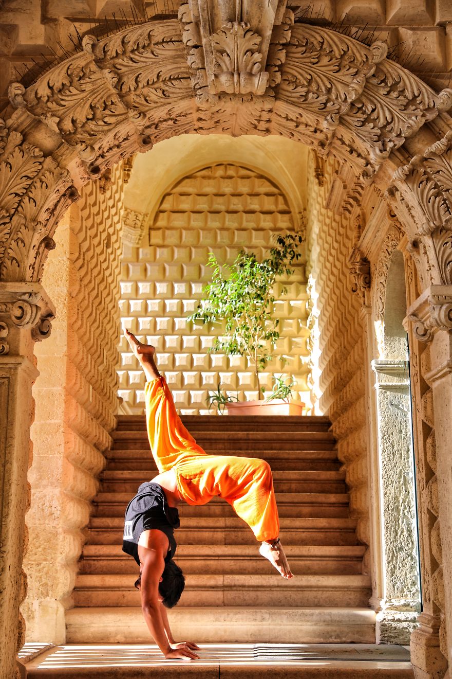 Handstand Around The World Handstand Around The World