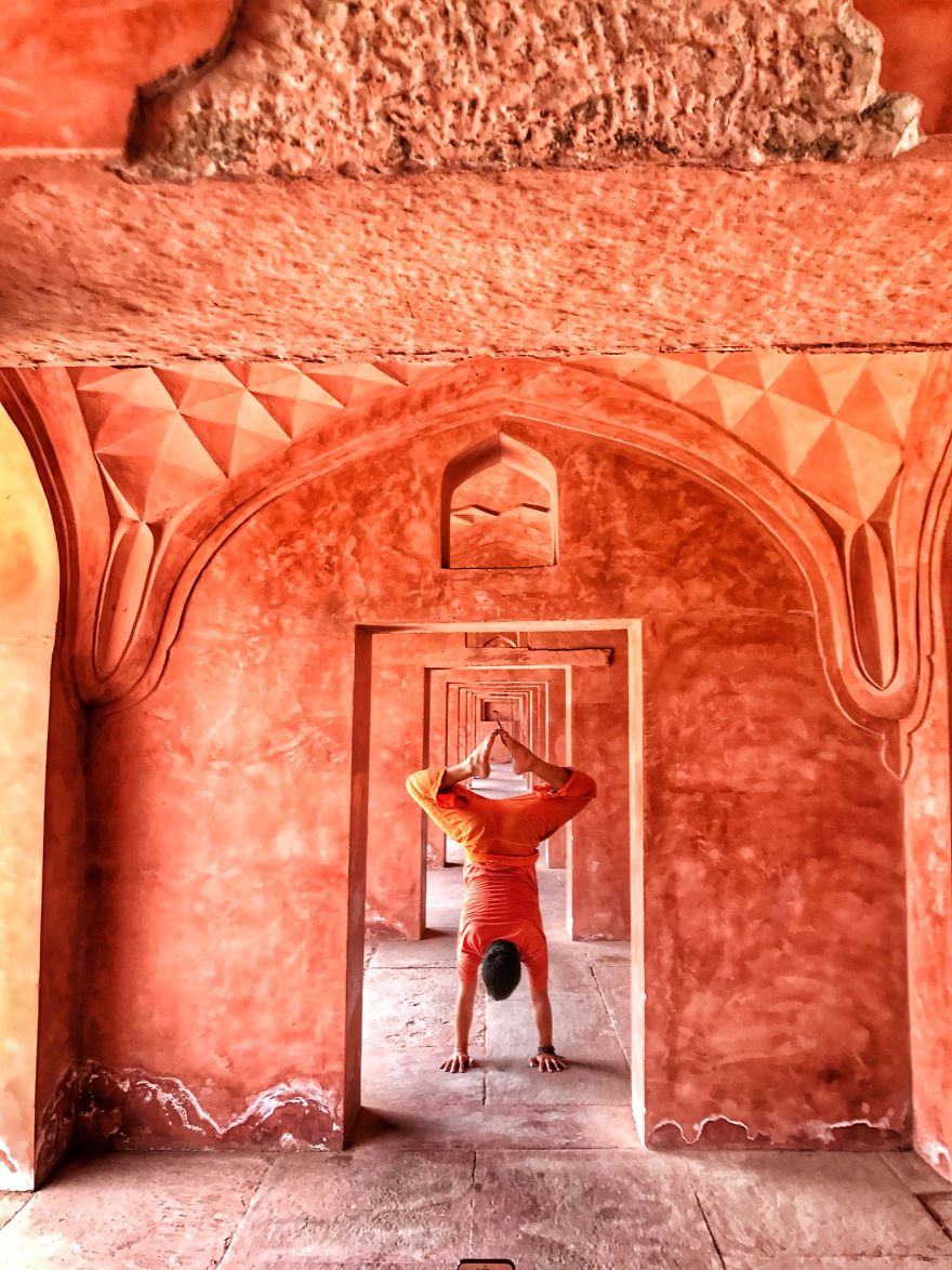 Handstand Around The World Handstand Around The World