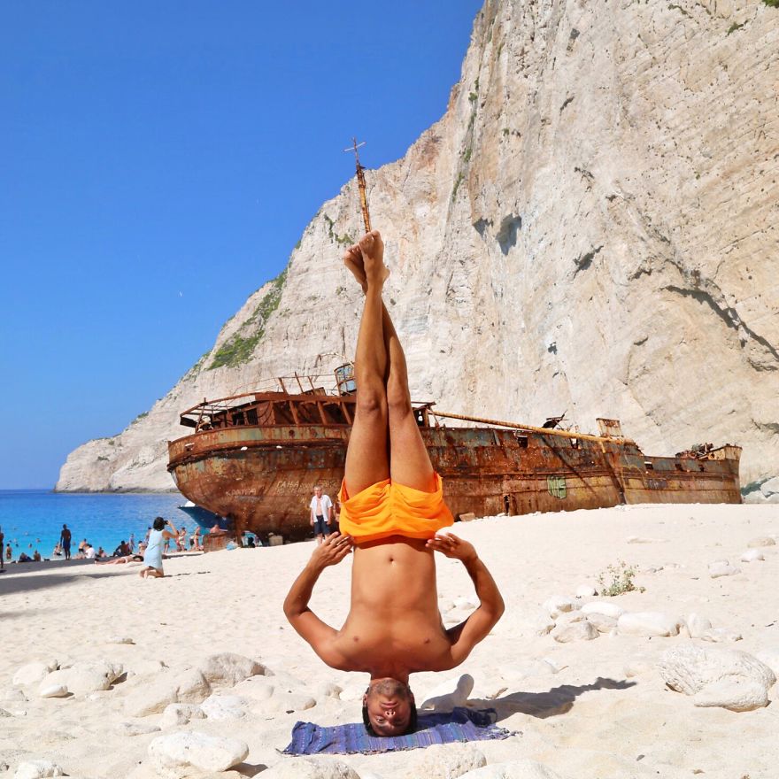 Handstand Around The World Handstand Around The World