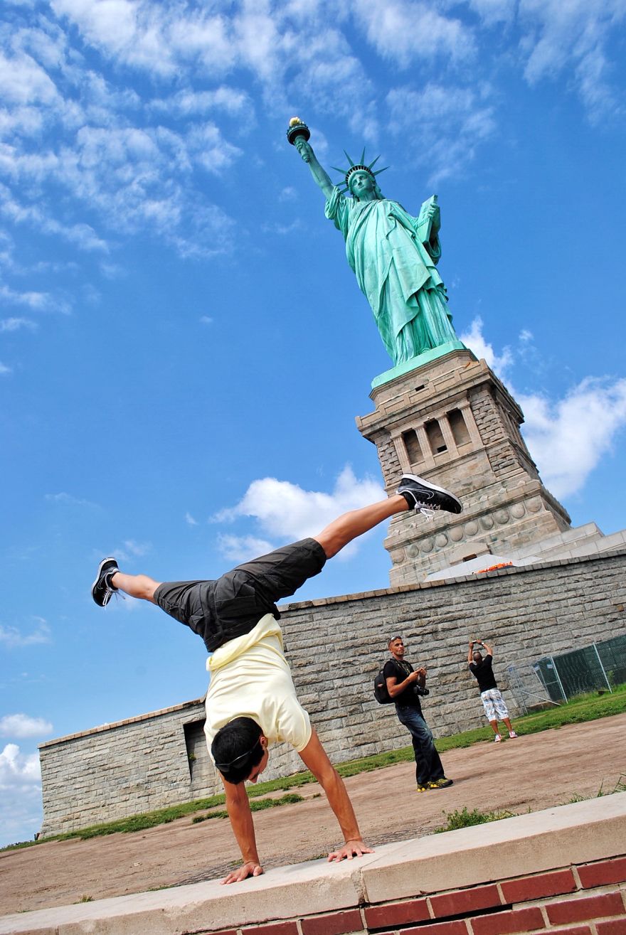 Handstand Around The World Handstand Around The World