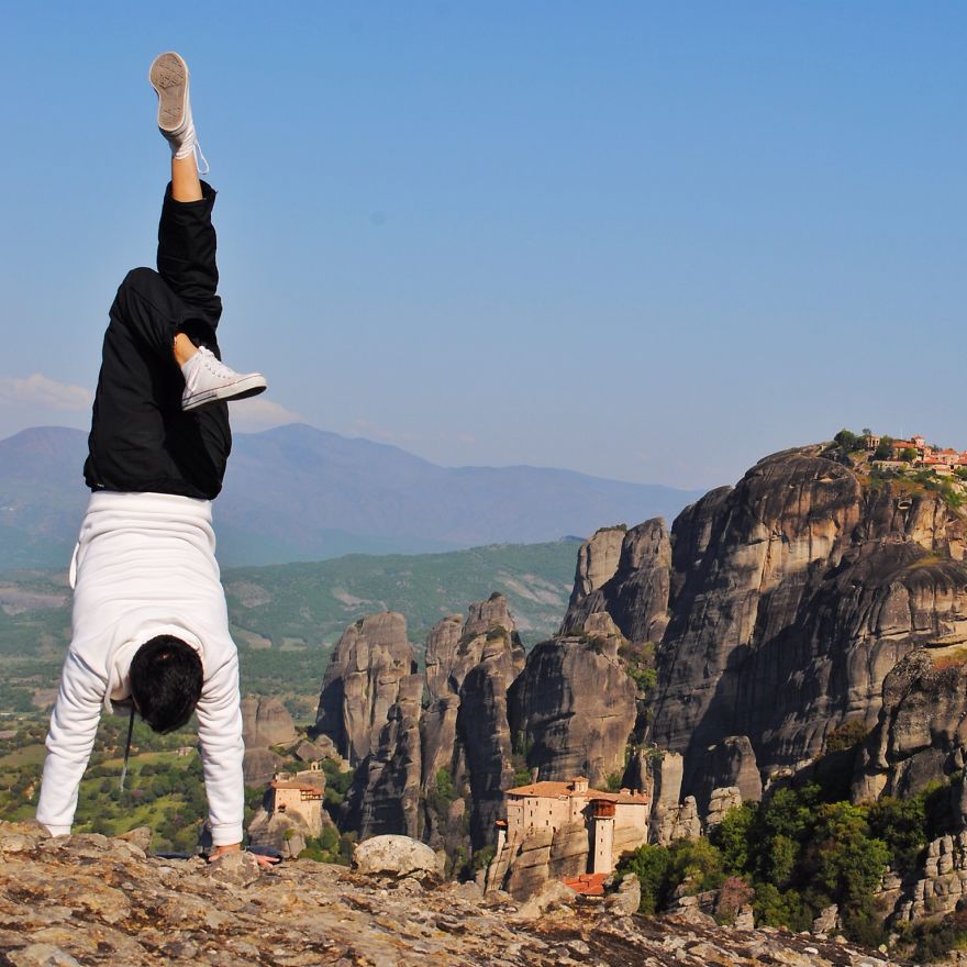 Handstand Around The World Handstand Around The World