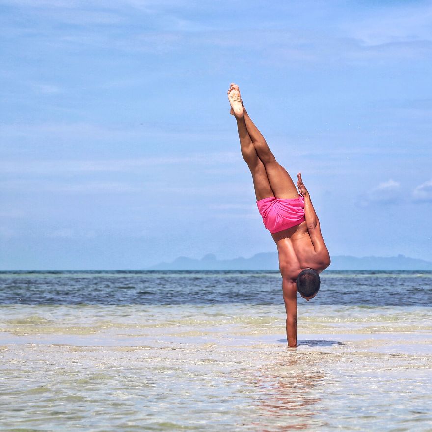 Handstand Around The World Handstand Around The World