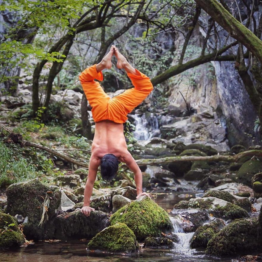 Handstand Around The World Handstand Around The World