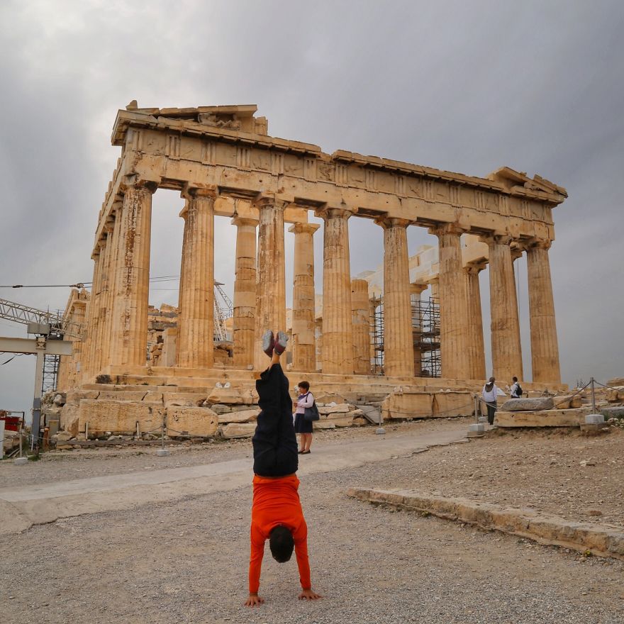 Handstand Around The World Handstand Around The World