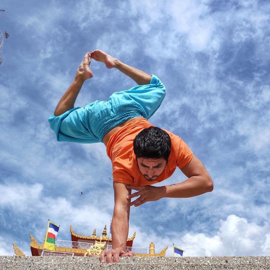 Handstand Around The World Handstand Around The World