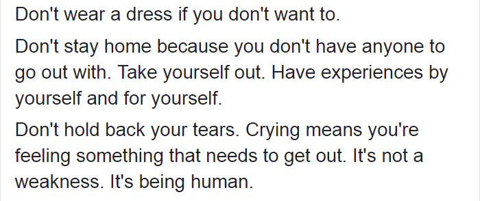 Mom’s List Of “Don’ts” For Her Daughter Is Going Viral, And Everyone Must Read It Mom’s List Of “Don’ts” For Her Daughter Is Going Viral, And Everyone Must Read It