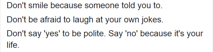 Mom’s List Of “Don’ts” For Her Daughter Is Going Viral, And Everyone Must Read It Mom’s List Of “Don’ts” For Her Daughter Is Going Viral, And Everyone Must Read It