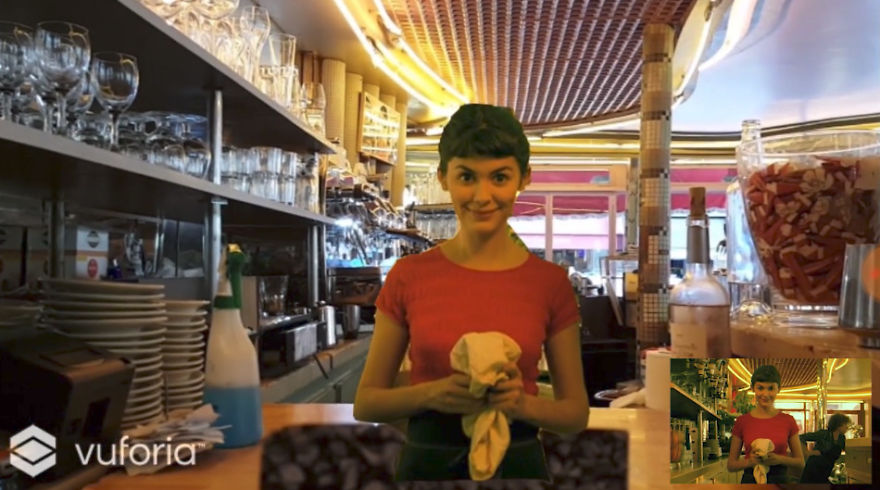 I Recreated Scenes From Amélie Using Augmented Reality While On Vacation In Paris I Recreated Scenes From Amélie Using Augmented Reality While On Vacation In Paris