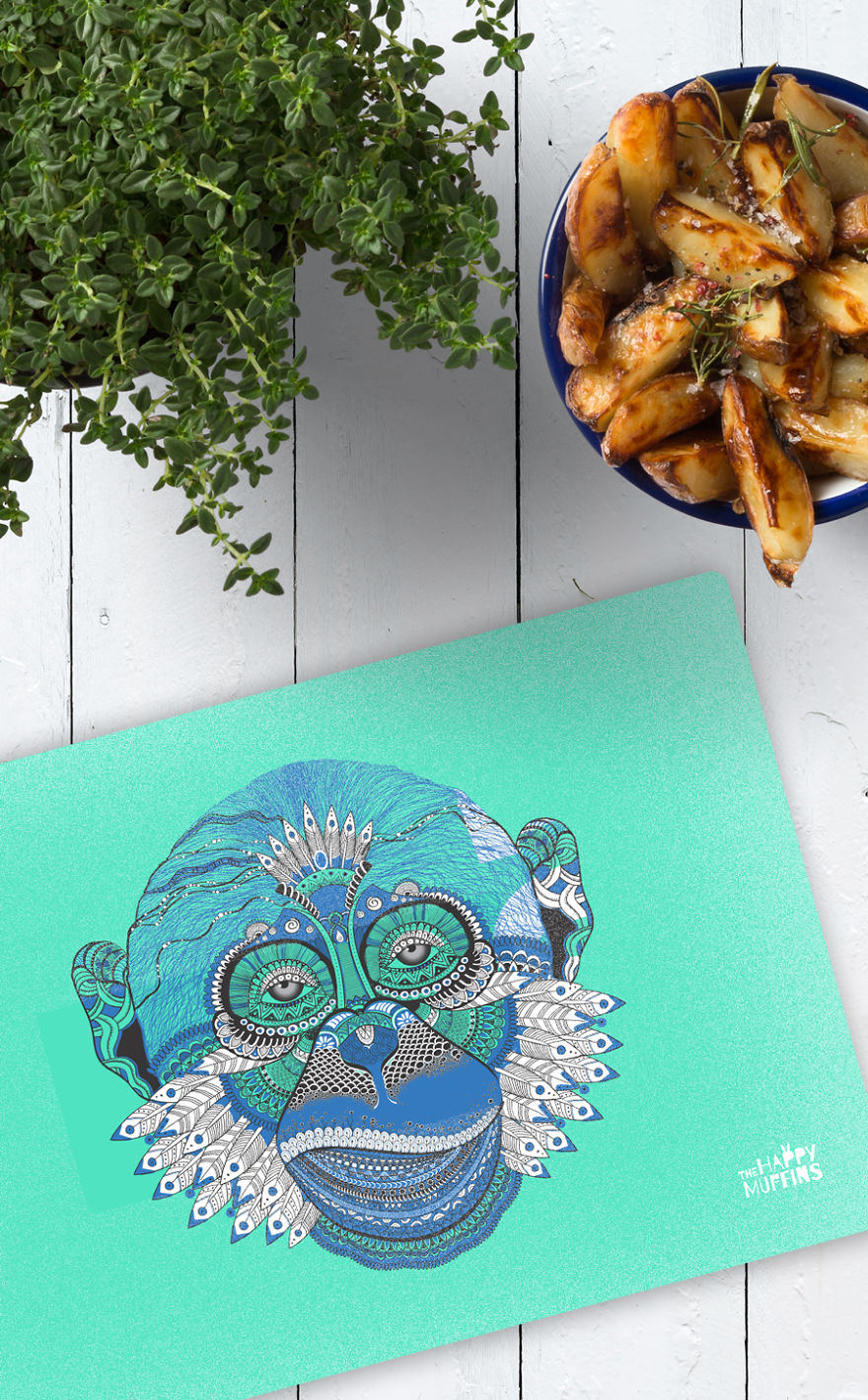 My Kitchen Felt Sad And Boring So I Designed 11 Glass Cutting Boards That Made Both Of Us Happy