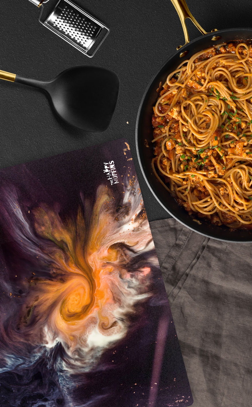 My Kitchen Felt Sad And Boring So I Designed 11 Glass Cutting Boards That Made Both Of Us Happy